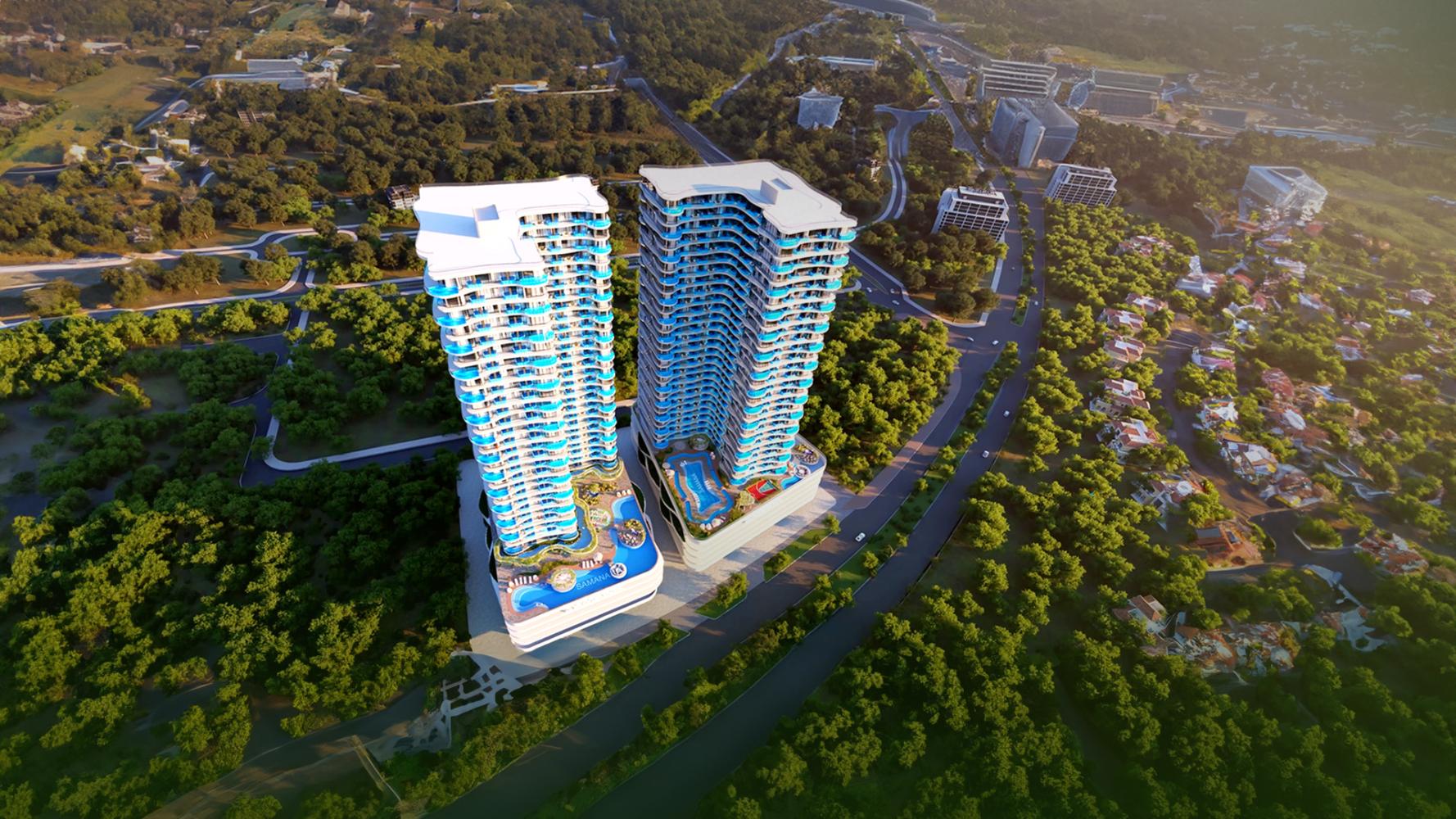 Samana Barari Twin Towers, Majan – Samana Developers, Dubailand