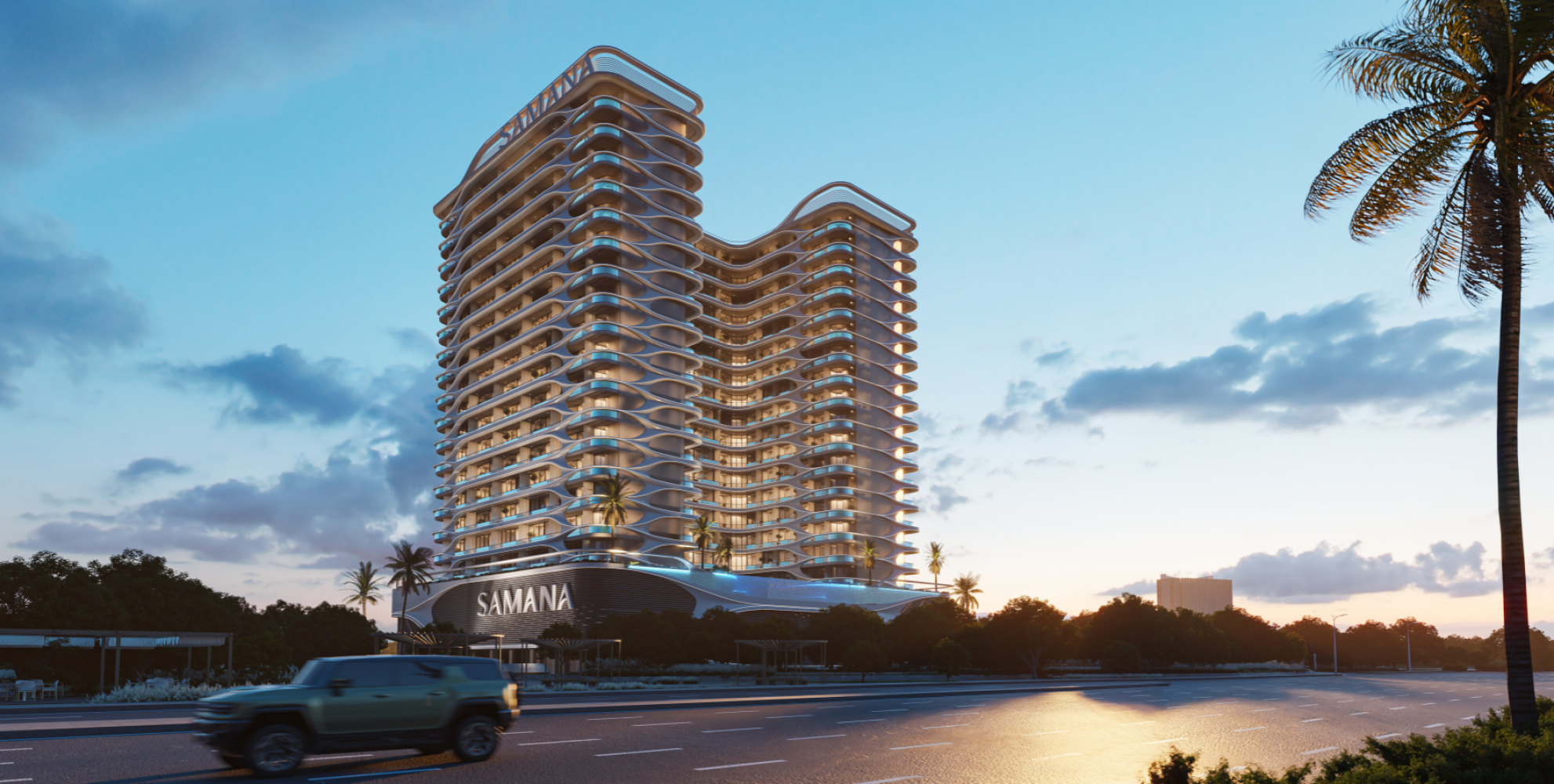 Samana Boulevard Heights in Dubai Land Residence (DLRC) – Samana Developers, Dubai